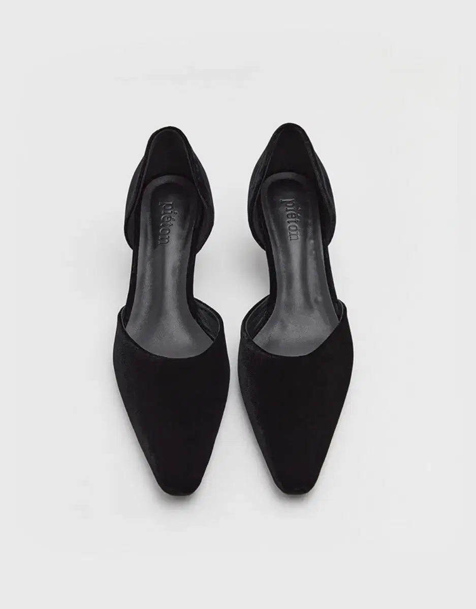 피에톤 GEILO dorsay pumps (black velvet)